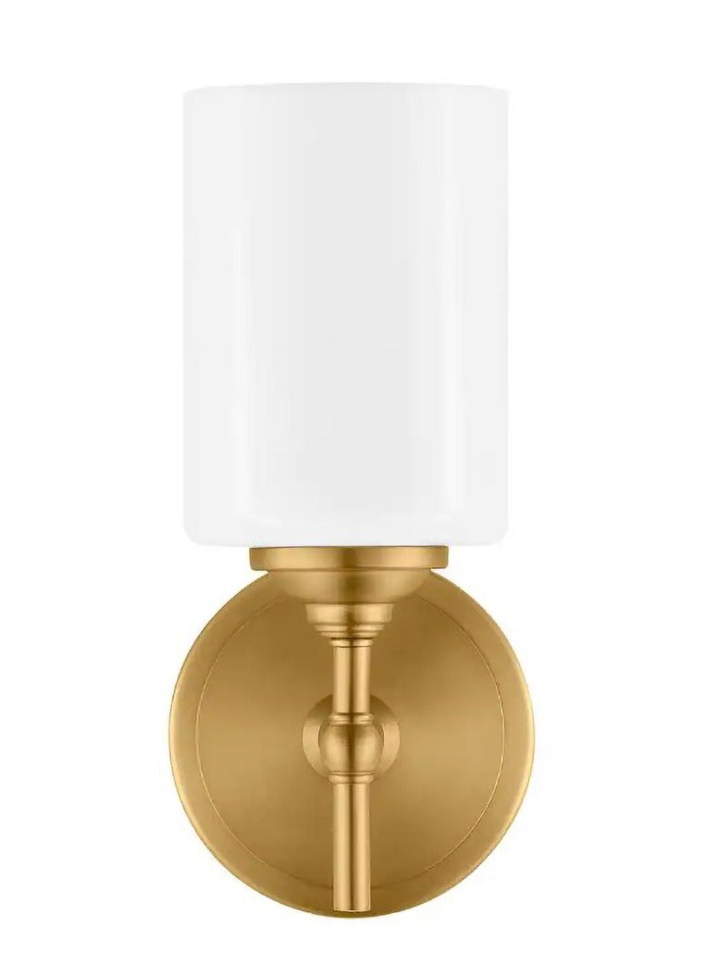Home Decorators Collection Ayelen Matte Brass Indoor Wall Sconce