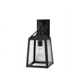thumbnail image 1 of Home Decorators Collection Blakeley 14.88 in. Transitional 1-Light Black Outdoor Wall Light Fixture with Clear Beveled Glass, 1 of 4