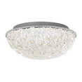thumbnail image 1 of Home Decorators Collection Ellis Place 12.25 in. Chrome LED Round Flush Mount, Modern Ceiling Light, 1 of 2