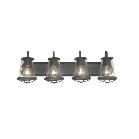 Home Decorators Collection Georgina 30 in. Modern 4-Light Bathroom ...