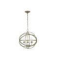 thumbnail image 1 of Home Decorators Collection Sarolta Sands 3-Light Antique Silver Orb Chandelier, 1 of 7