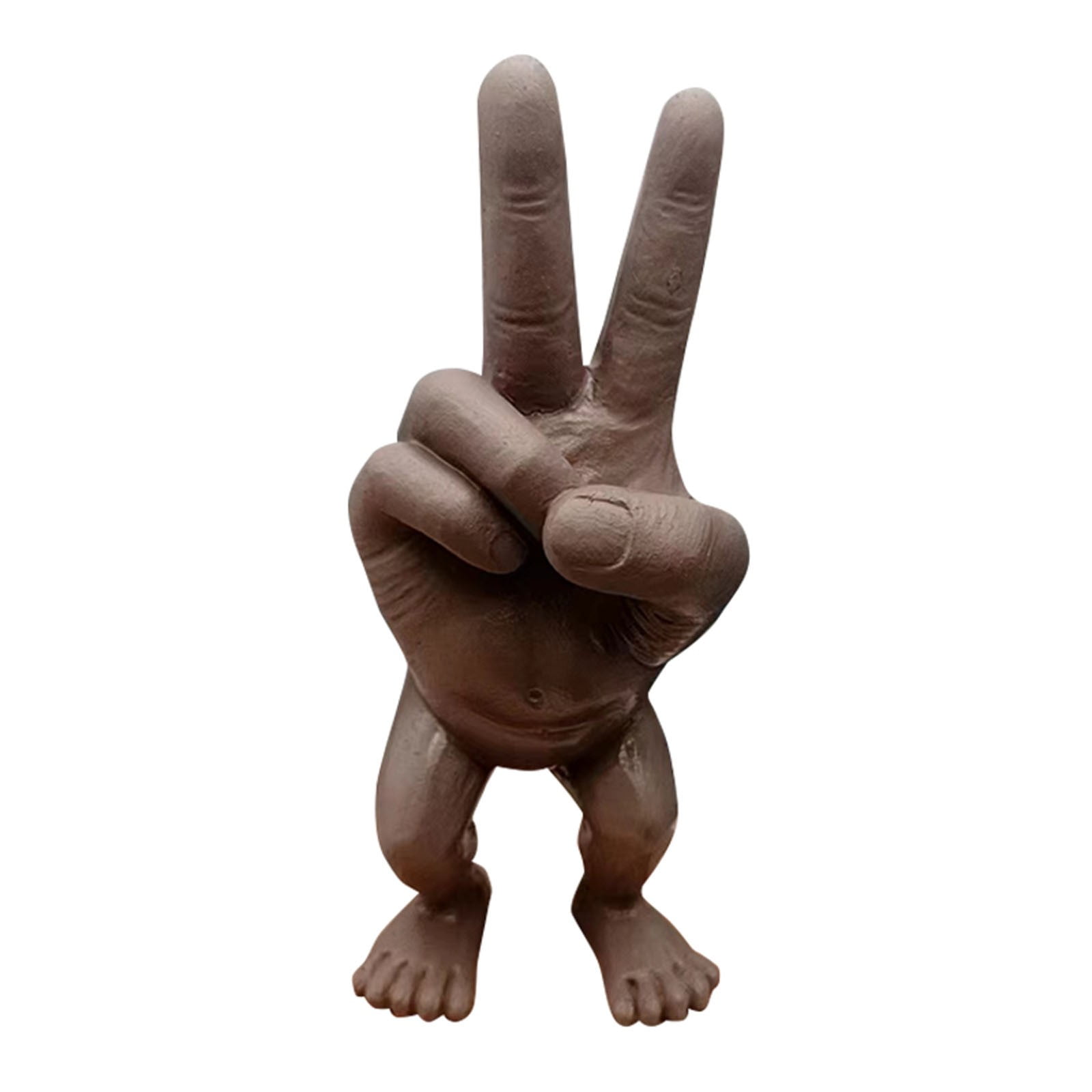 Home Decorhome Decor Hand Gesture With Leg Resin Statue Decorations For ...