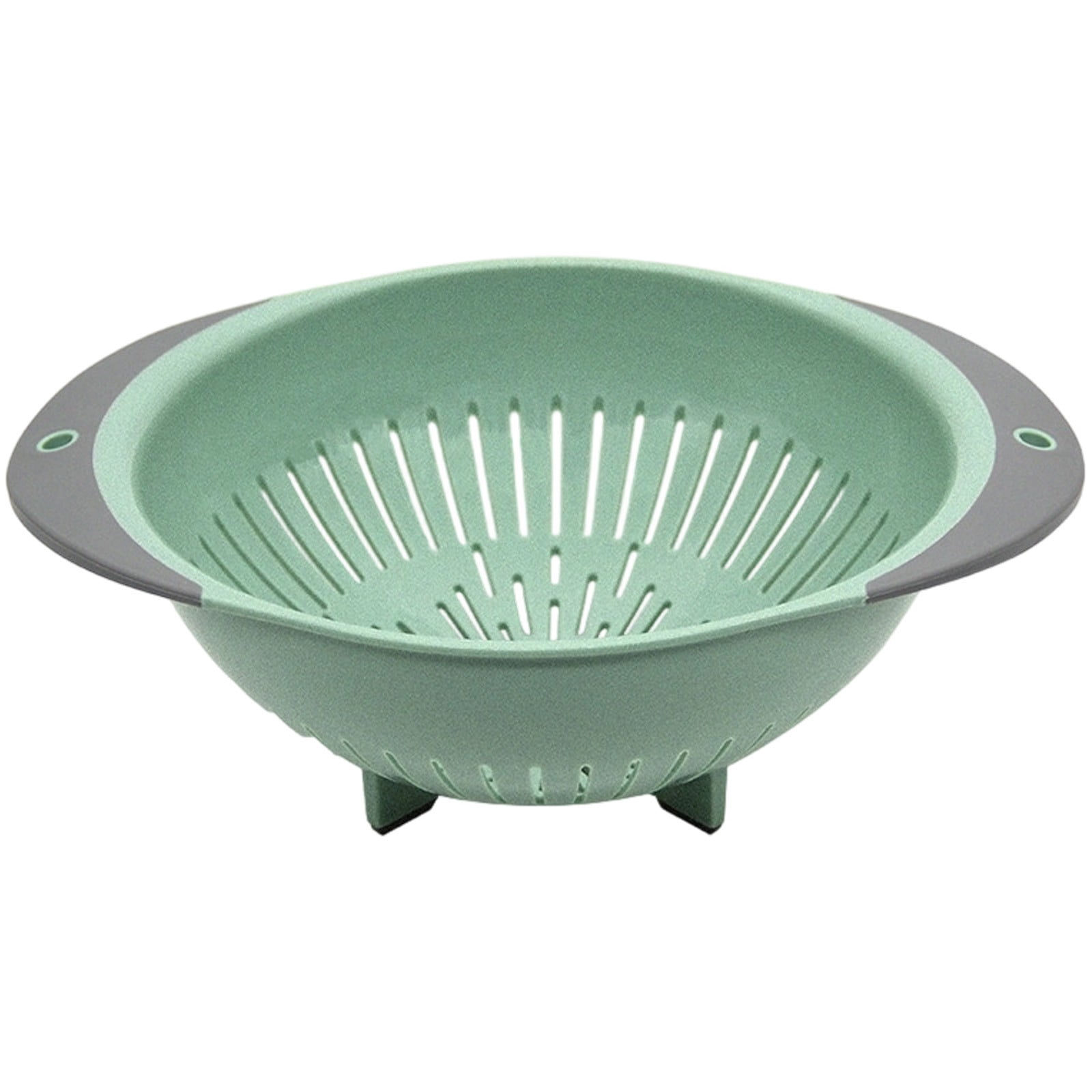 Home Deep Plastic Strainer Colander with Handle – Made of Food Safe BPA ...