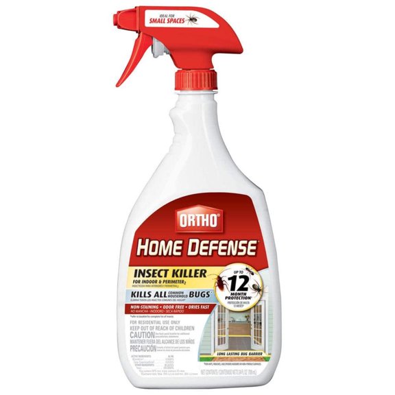 Home Defense Insect Killer for Indoor and Perimeter 2, 24 Fl. Oz. Ready-To-Use Ant, Roach and Spider Insect Killer