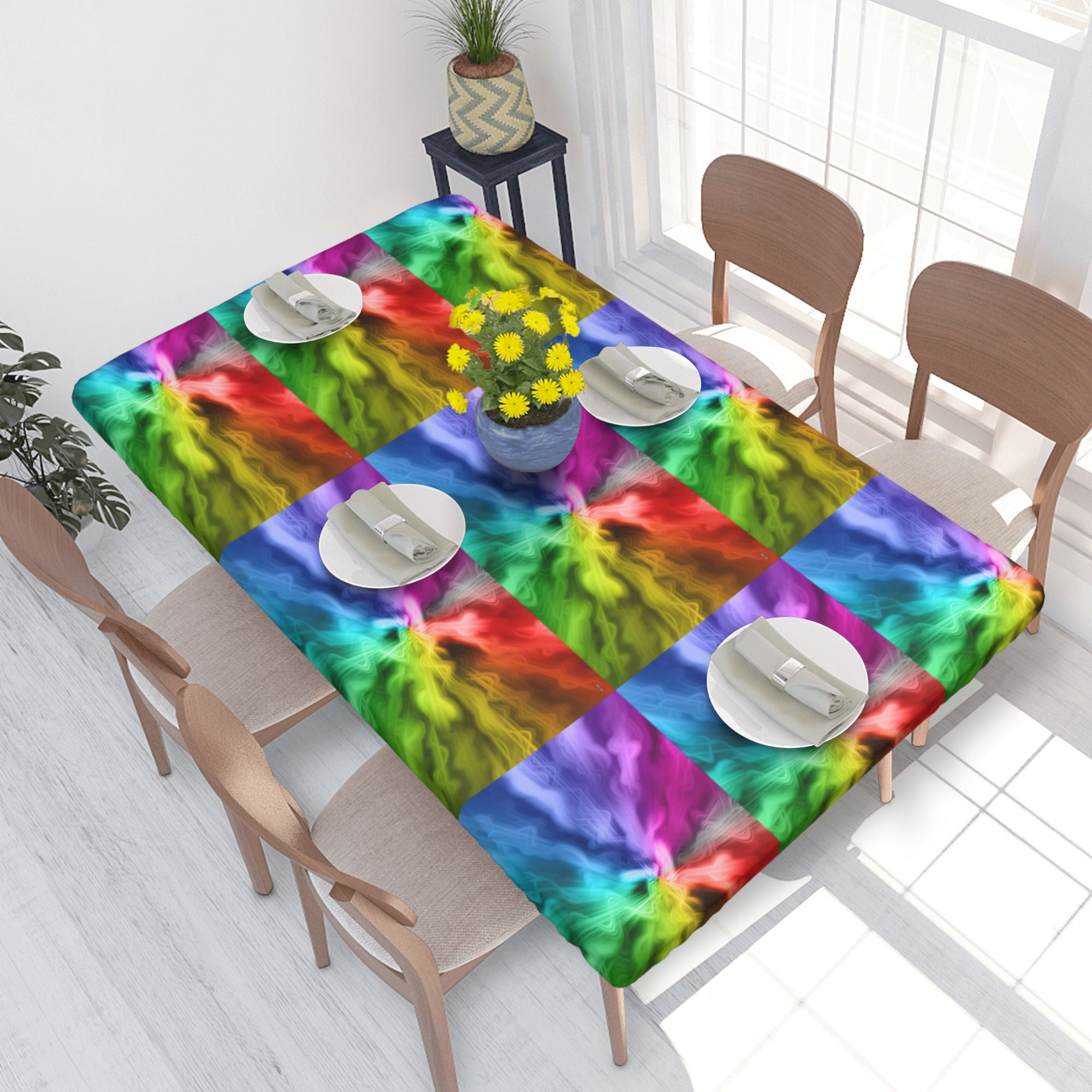 Home Deluxe Tablecloth Rainbow-Waves-1920x1080-Abstract-Wallpaper-Hd ...