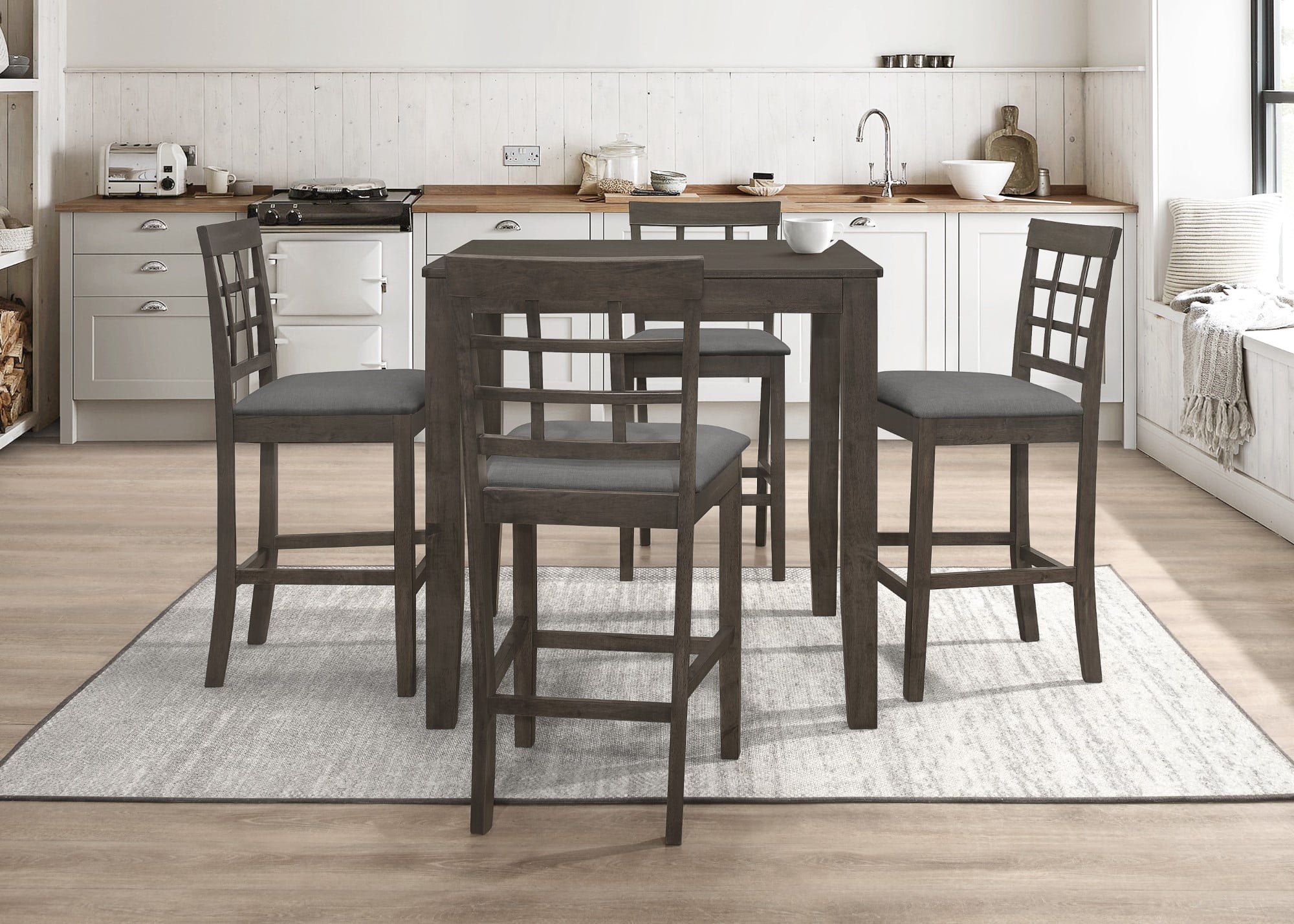 Home Design Azalea Counter Table, Taupe