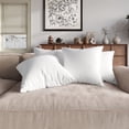 thumbnail image 1 of Home Design Calais Square Throw Pillow Inserts 20x20 Inch, Set of 4, Bedroom & Couch, Soft Decorative Pillow Insert, White, 1 of 6