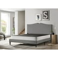 thumbnail image 1 of Home Design Canton 8" Twin Standard Profile Metal Box Spring, Mattress Metal Foundation, Fabric Cover Included, Easy Assembly, 1 of 7