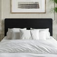 thumbnail image 1 of Home Design Keokuk King Headboard with Minimalist Design & Easy Installation, Black, Easy Assembly, 1 of 5
