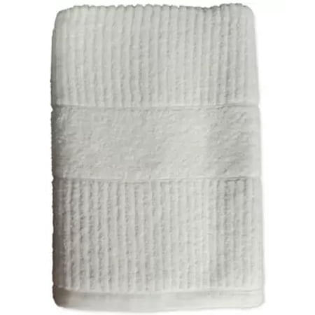 Home Design Soft Solutions Cotton 27? x 54? Bath Towels, White, 27x54