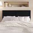 thumbnail image 1 of Home Design Yakima Full Headboard with Farmhouse Design, Black, Adjustable Height, Easy Assembly, 1 of 7