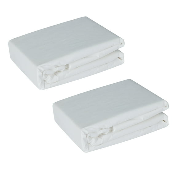 Home Details Adult 2 Pack Twin Size Premium Zippered Mattress Protector