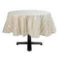 thumbnail image 1 of Home Details 70" Round Crystal Clear PVC Tablecloth Protector, Waterproof, Reusable Easy Clean, 1 of 5