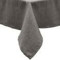 thumbnail image 1 of Home Details Chic & Rustic 70"x 90" Rectangle Polyester Tablecloth in Silver, 1 of 6