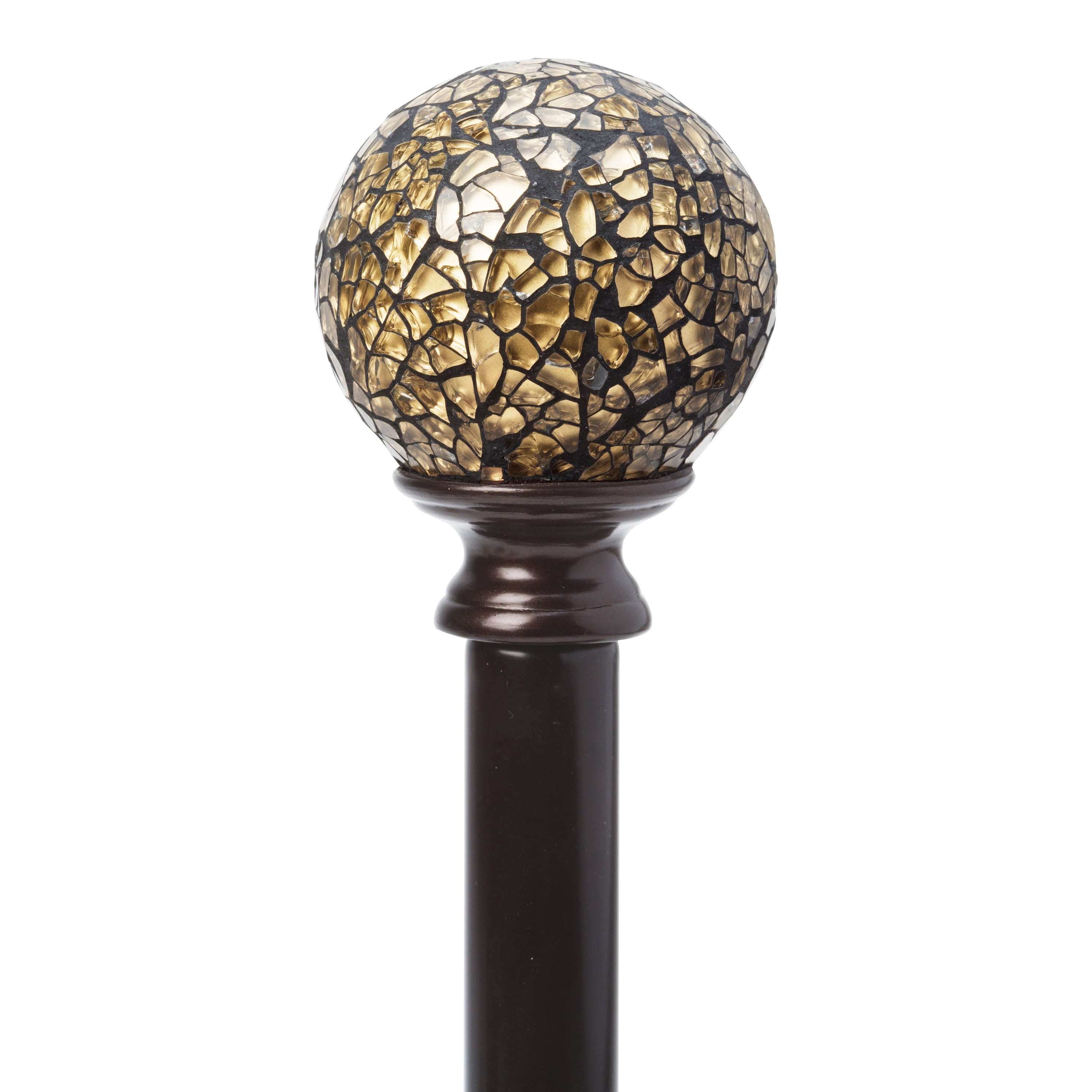 Home Details Curtain Rod-Gold Mosaic-86-120In