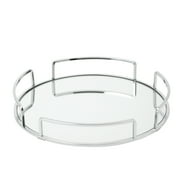 Home Details Round Vanity Mirror in Silver