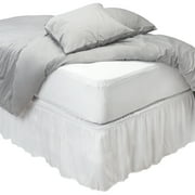 Home Details Sanitized Waterproof Fitted Mattress Protector, Twin