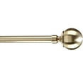 thumbnail image 1 of Home Details Solid Knob Curtain Rod 24-48" in Antique, 1 of 3