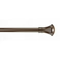 thumbnail image 1 of Home Details Trumpet Curtain Rod 24-48" in Bronze, 1 of 3