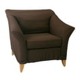 thumbnail image 1 of Home Details Waffle Design Chair/Recliner Stretch Fit Slipcover in Brown, 1 of 5