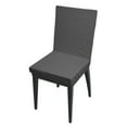 thumbnail image 1 of Home Details Waffle Design Dining Chair Slipcover, Grey, 1 of 3