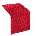 thumbnail image 1 of Home Dining Room Decorative Heart Quilted 3D Table Runner Tablecloth Table Mat 33*183Cm, Red Table Runner For Dining Table, Home Tabletop Decoration For & Teenager Dining, 1 of 6