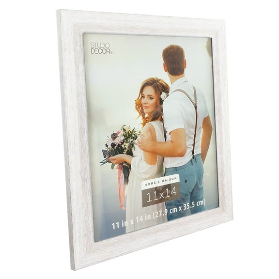 Studio Decor Home Distressed White Frame