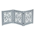 thumbnail image 1 of Home District Decorative Wooden Freestanding Pet Gate, Expands to 47" Wide, 1 of 8