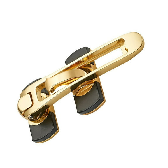 Home Door Extruded Chain in Golden Durable Metal for Safety and Ventilation