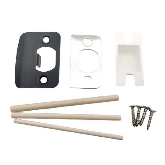Home Door Hardware set Featuring Polished Strikes Plate Door set Home Security Hardware Quick Fixing
