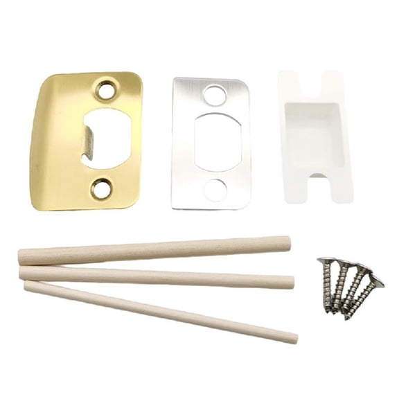 Home Door Hardware set Featuring Polished Strikes Plate Door set Home Security Hardware Quick Fixing