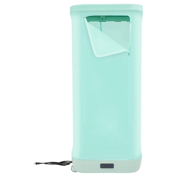 Home Dryers, Folding Portable Clothes Dryer Household Mini Quick Drying Dryer 110V Automatic Ironing Machine, Clothes Wringer Wardrobe Dryer with One Shelf for Apartment, RV, or Other Compact Spaces