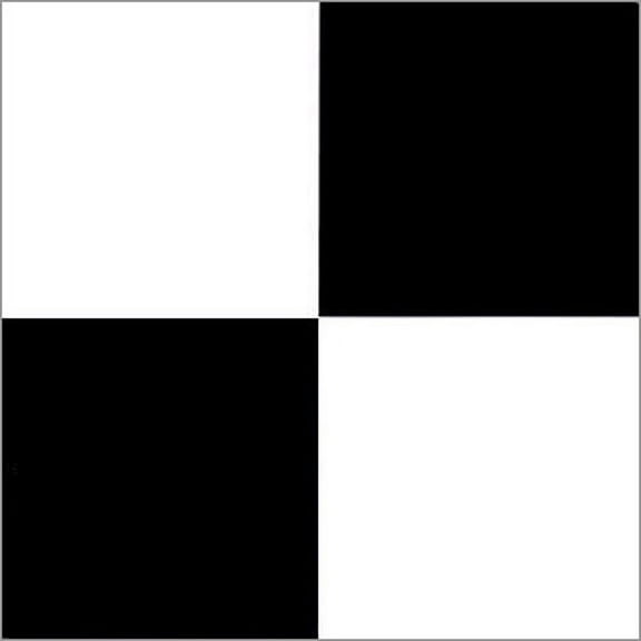 Home Dynamix 10015 Dynamix Vinyl Tile 12 by 12 Inch Black and White Box of 20