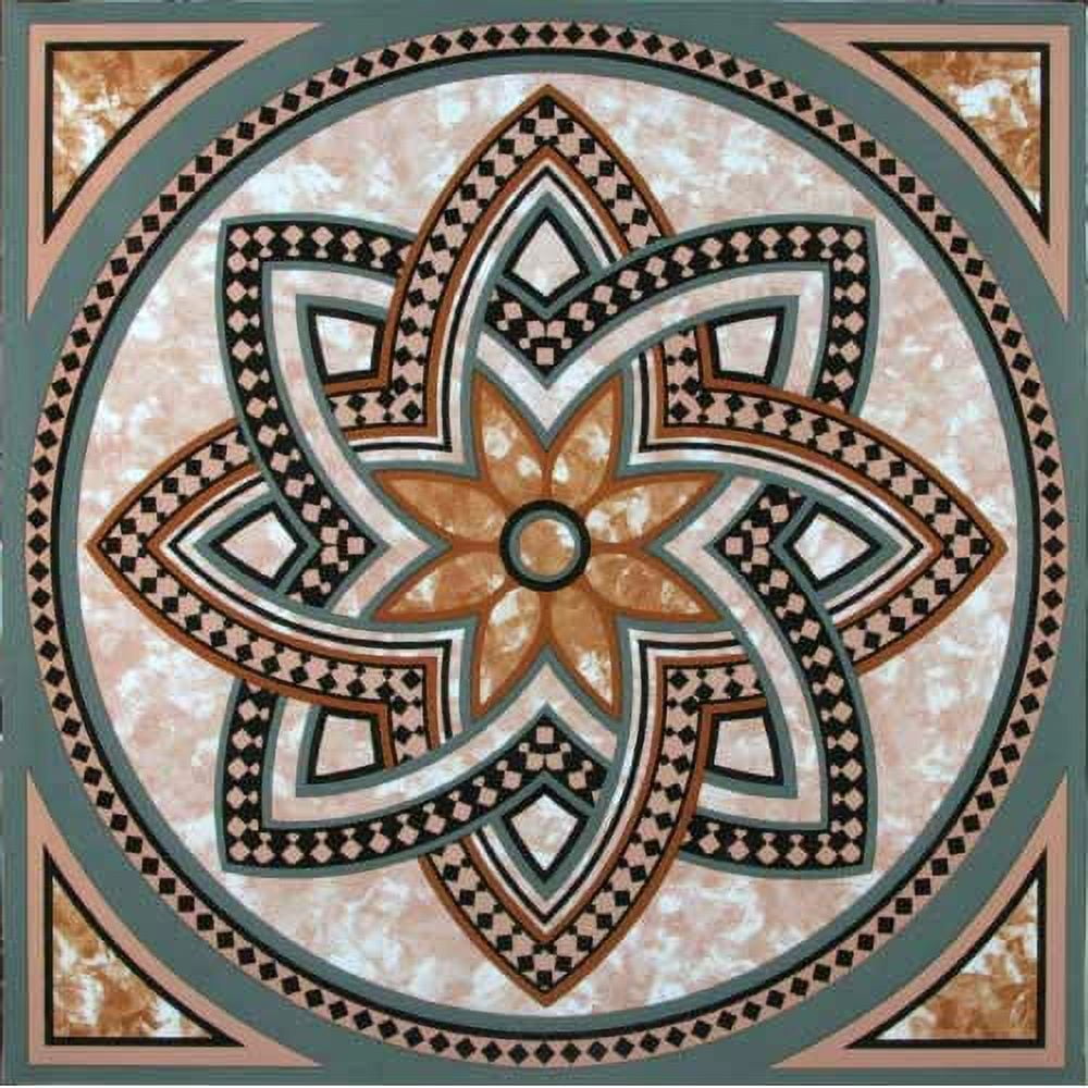 Home Dynamix 1009 Dynamix Vinyl Tile, 12 by 12-Inch, Multi, Box of 20