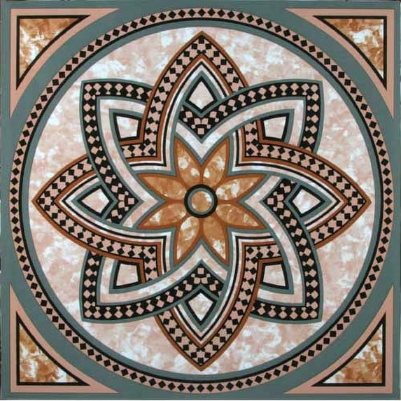 Home Dynamix 1009 Dynamix Vinyl Tile, 12 by 12-Inch, Multi, Box of 20