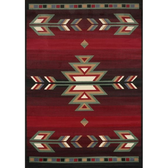 Home Dynamix Area Rugs: Premium Rug: 7053: Black 5' 3"x7' 5" Rectangle