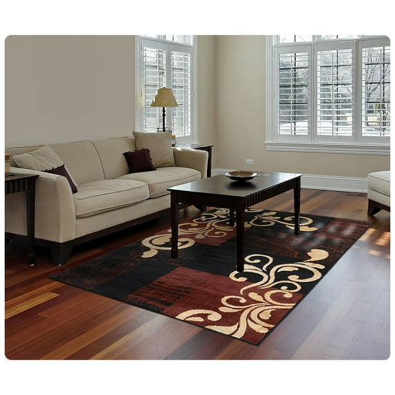 Home Dynamix Area Rugs: Premium Rugs: 1879-502 Brown: 1' 9" x 2' 11" Rectangle