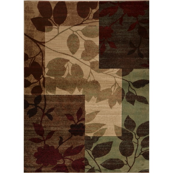 Home Dynamix Area Rugs: Tribeca Rug: 5282-999 Multi-Color: 6' 7" x 9' 10" Rectangle