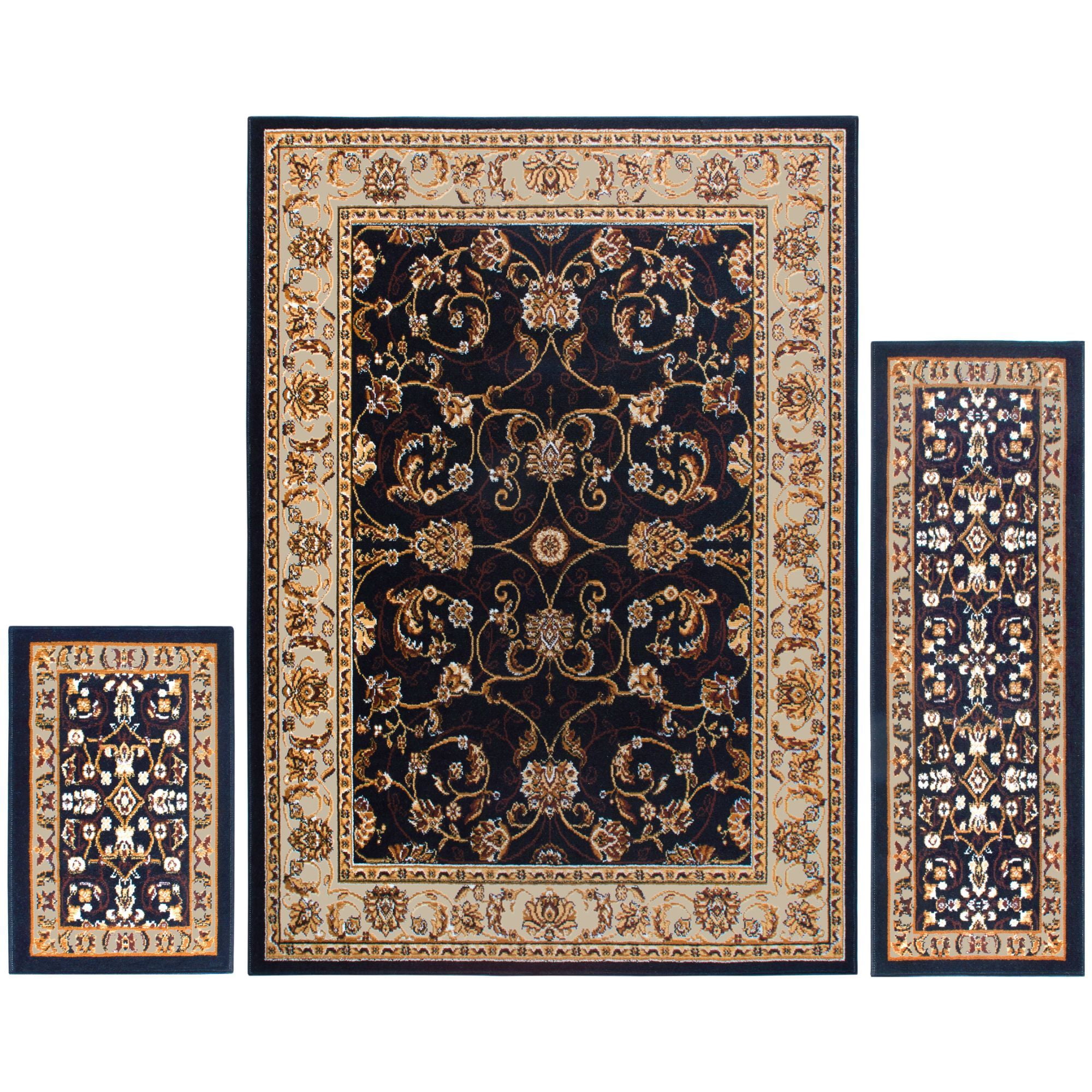 Hamadan Rug #624- Size: 3'4X5' - Borokhim's Oriental Rugs