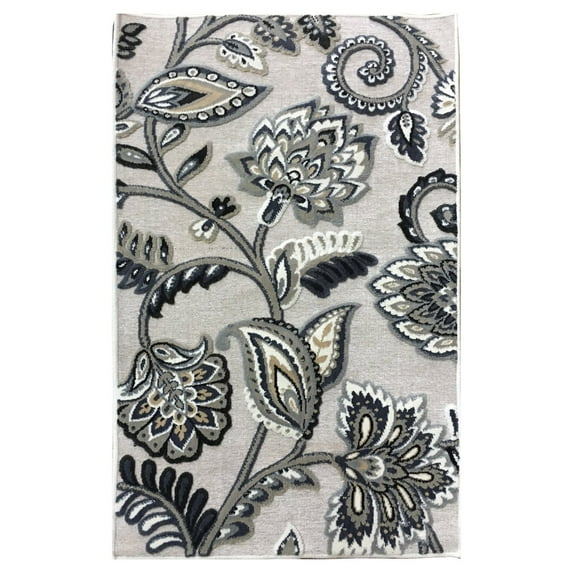 Home Dynamix Arrington Collection Chenille Transitional Area Rug for Modern Home Decor