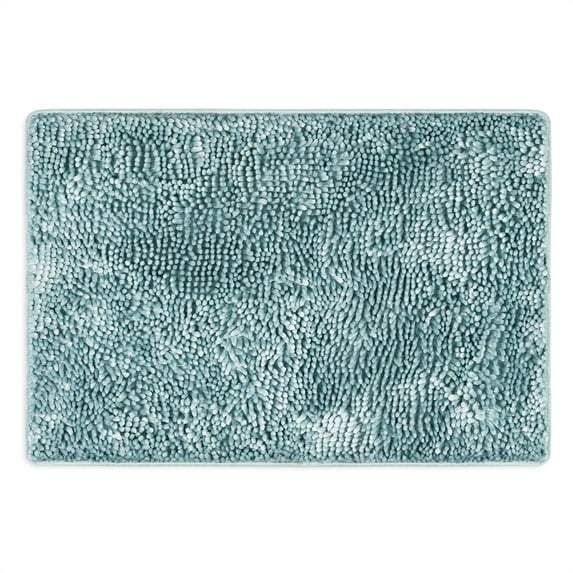 Home Dynamix Bali Breeze Machine Washable Bath Mat, Mint, 26"x44"