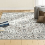 Home Dynamix Belmar Sterling Area Rug, Grey/Ivory, 710x102 Rectangle