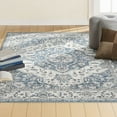 thumbnail image 1 of Home Dynamix Belmar Sterling Area Rug, Ivory/Blue, 6'6"x9'6" Rectangle, 1 of 6