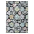 thumbnail image 1 of Home Dynamix Boho Andorra Transitional Damask Area Rug, Black/Pink, 5'2"x7'2", 1 of 9