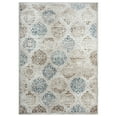 thumbnail image 1 of Home Dynamix Boho Andorra Transitional Damask Area Rug, Ivory/Navy Blue, 7'10"x10'2", 1 of 10