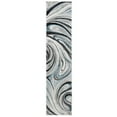 thumbnail image 1 of Home Dynamix Boho Odette Abstract Swirl Runner Area Rug Grey/Blue, 1'6"x7'2", 1 of 6