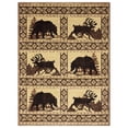 thumbnail image 1 of Home Dynamix Buffalo Rustic Area Rug, Elk, 7'10"x10'5" Rectangle, 1 of 7