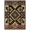 thumbnail image 1 of Home Dynamix Buffalo Rustic Area Rug, Southwest, 5'2"x7'2" Rectangle, 1 of 7