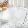 thumbnail image 1 of Home Dynamix Capri Haven Bath Mat, White, 20"x30" Rectangle, 1 of 3