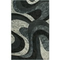 thumbnail image 1 of Home Dynamix Catalina Huron Contemporary Abstract Swirl Area Rug, Grey/Ivory, 3'3"x5'2", 1 of 6